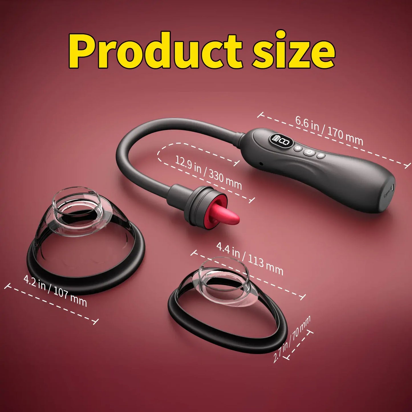 Tongue Licking Nipple Sucker Massager