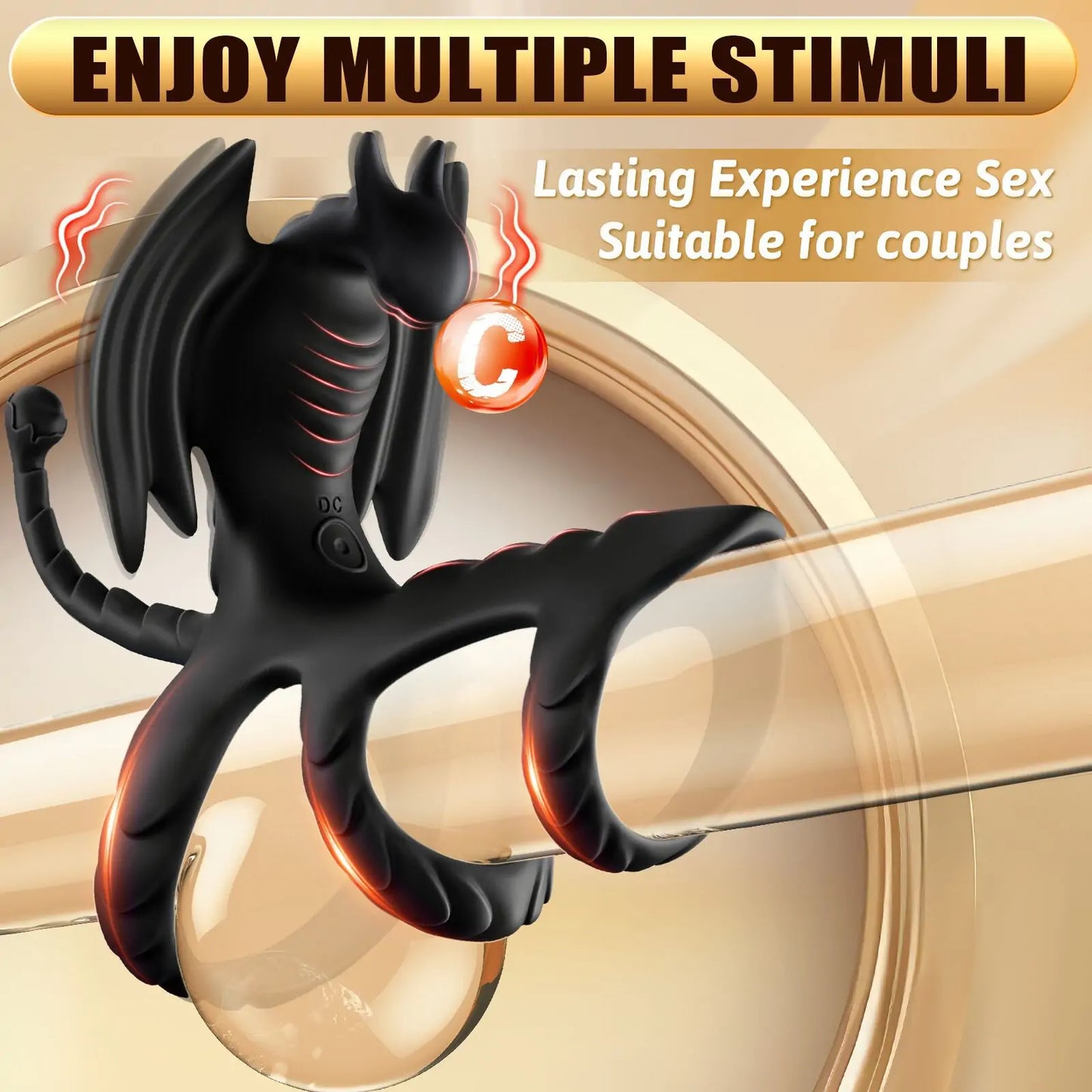Feilong Dragon Cock Ring Vibrator