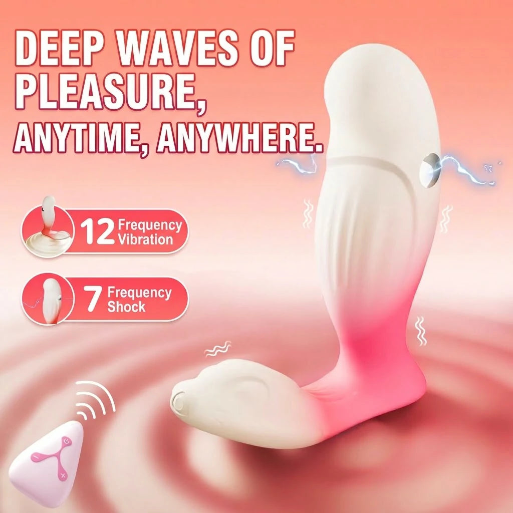 Squirrel Vibrator – Remote & App Controlled Vibration & E-Stim