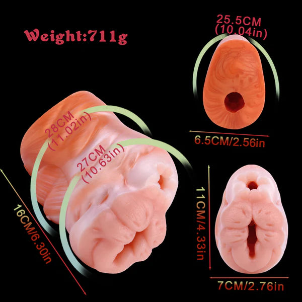 Orange Ox Pocket Pussy Male Masturbator