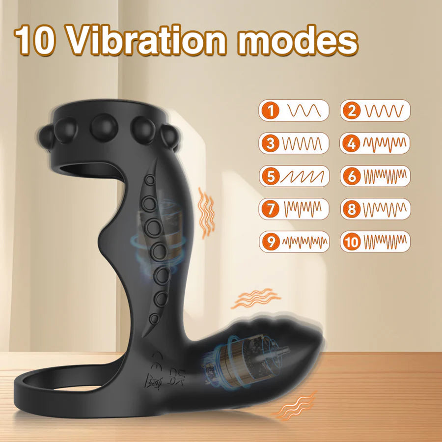 Penis Delay Ring 10 Vibration Modes