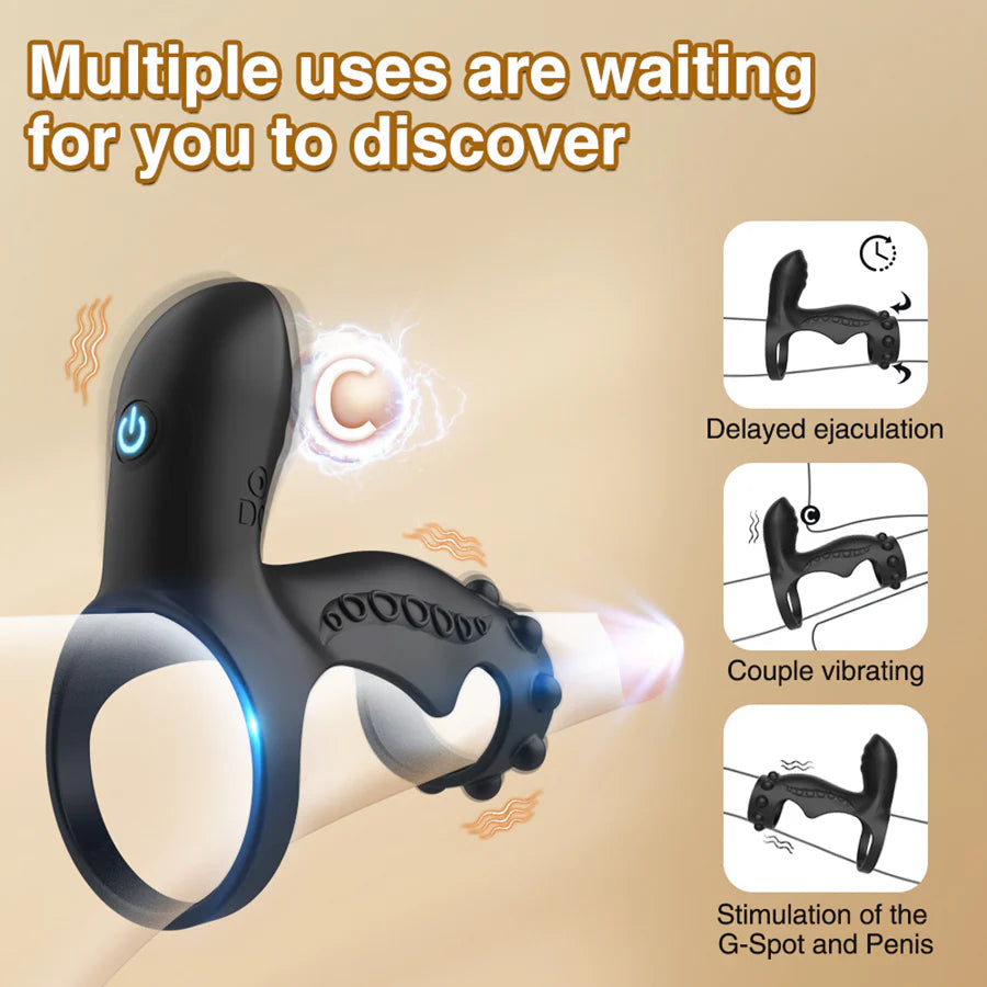 Penis Delay Ring 10 Vibration Modes
