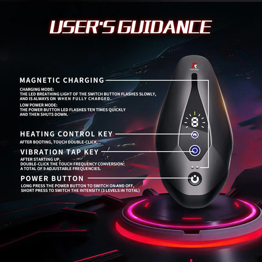 Penis Head Vibrator Men Ejaculation Training