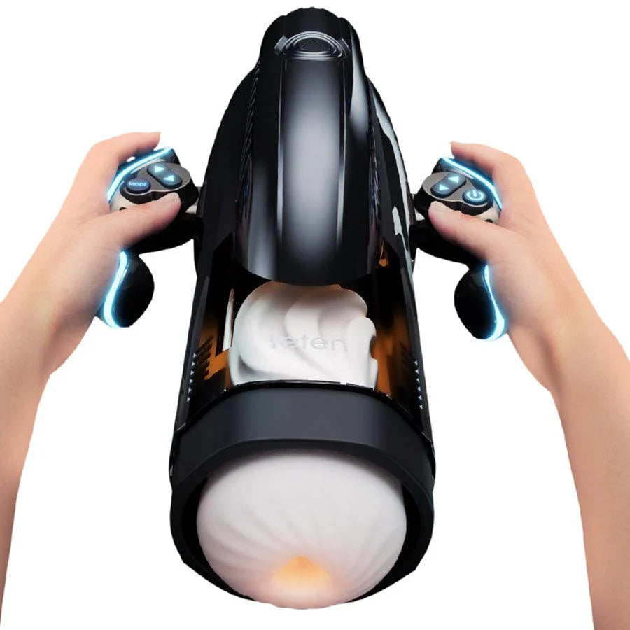 Pocket Pussy with Handles Leten BJ Machine