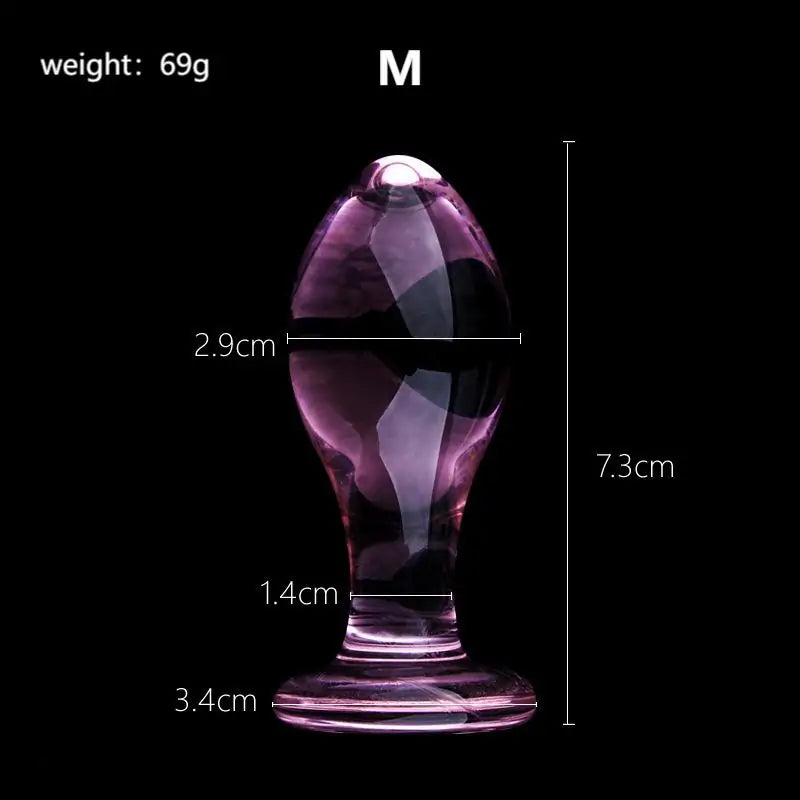 Princess Butt Plug – Glass Anal Plug