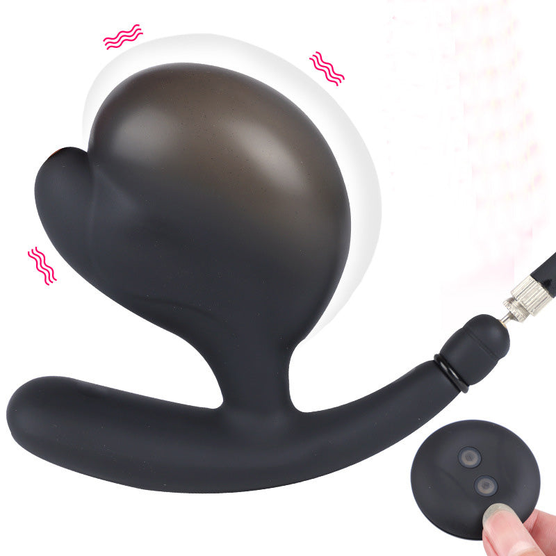 Puffer Soft Vibration Butt Plug gonfiabile anesidora Puffer Soft Vibration Butt Plug gonfiabile anesidora
