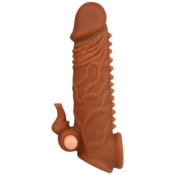 Rabbit Penis Sleeve with Vibrating Bullet