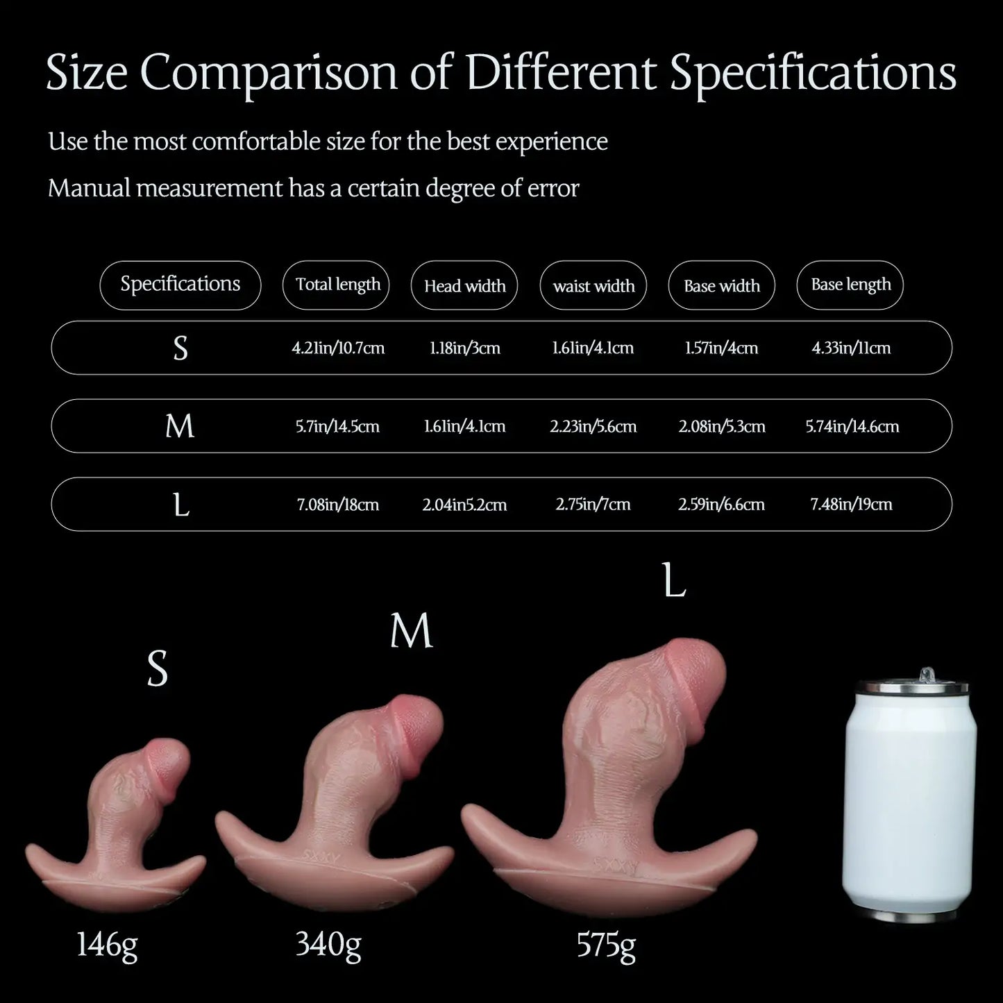 Realistic Curved Dildo Butt Plug