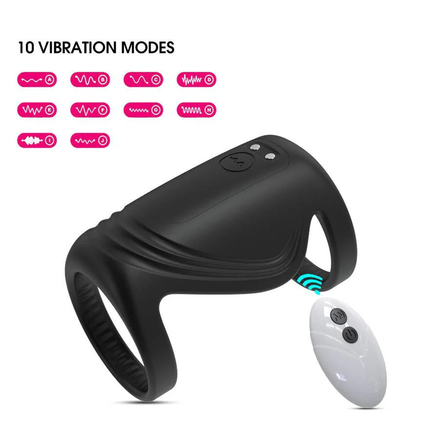 Remot Control Variable Speed Vibrating Cock Ring