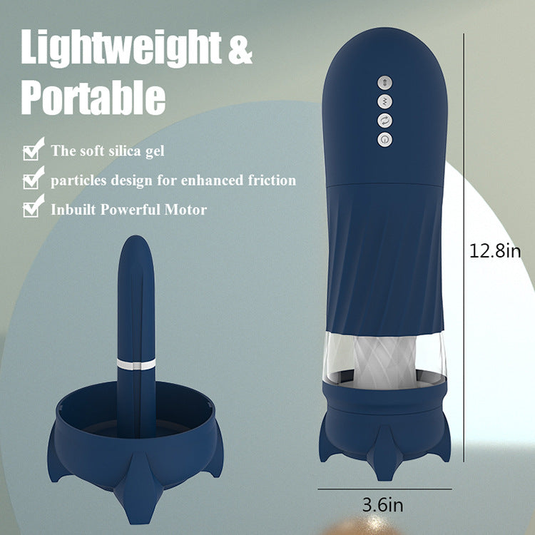 Rocket Man - Realistic Textured Electric Stroker