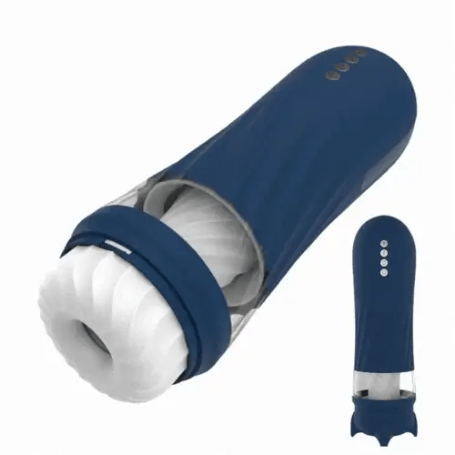 Rocket Man - Realistic Textured Electric Stroker