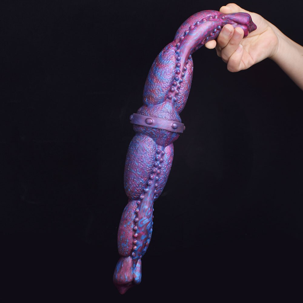 🐎 16.9-Inch Nadira - Huge Double Ended Equine Dildo