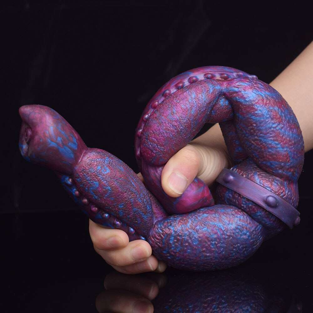 🐎 16.9-Inch Nadira - Huge Double Ended Equine Dildo