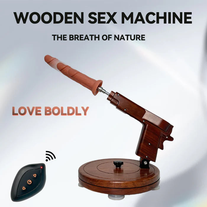 Sheyay Vintage - Wooden Fuck Machine Dildo