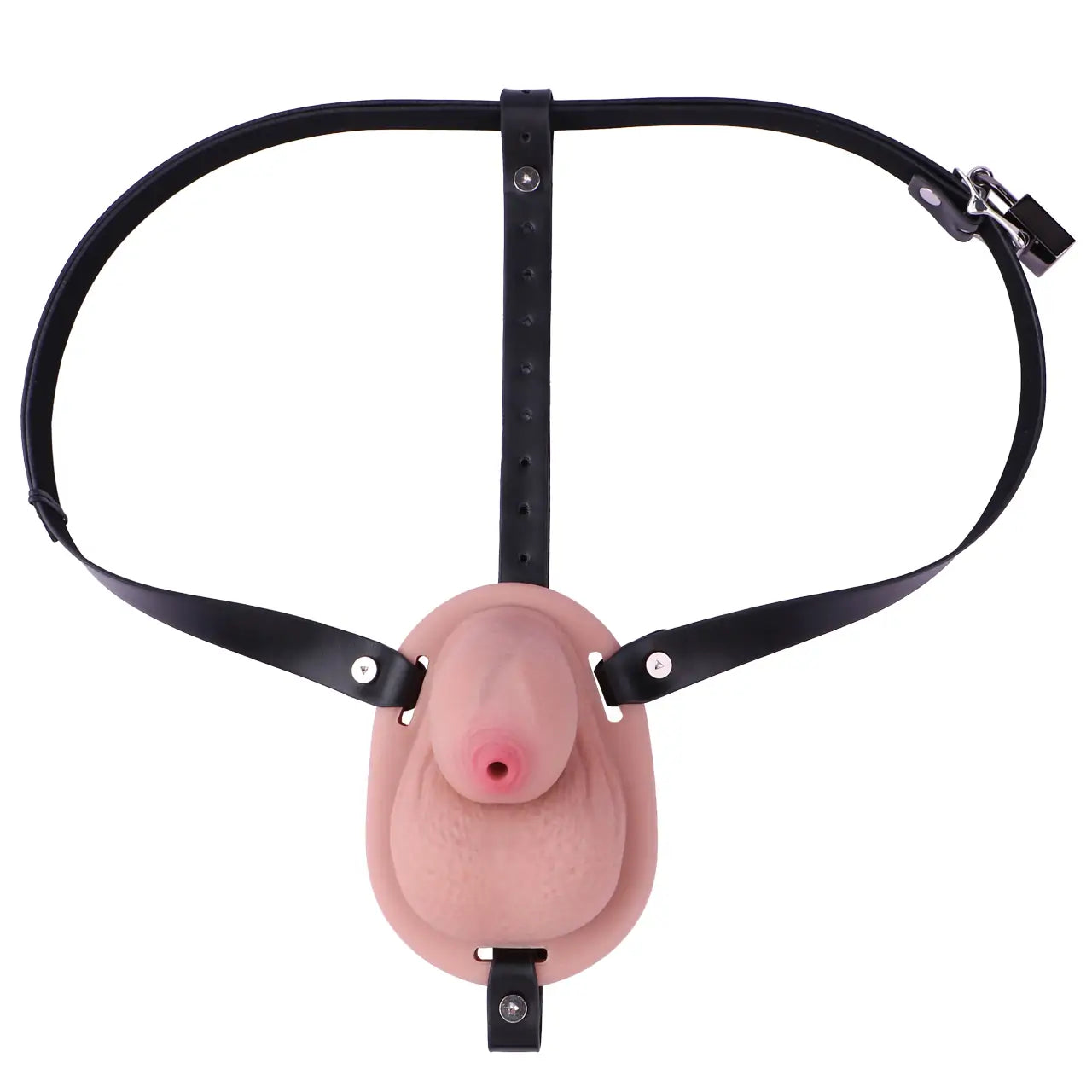 Simulated Penis Sissy Chastity Cage