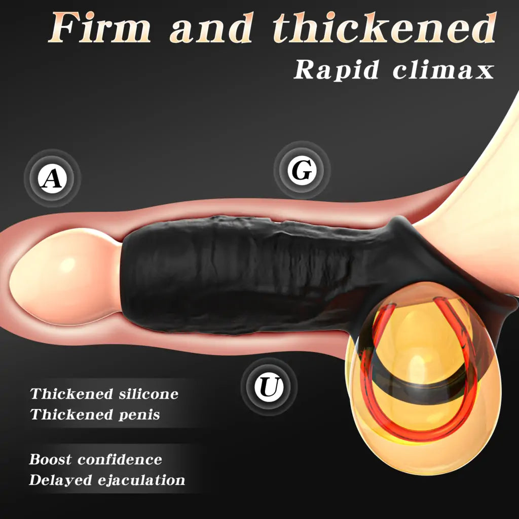 Smart App-Control Vibrating Cock Ring short