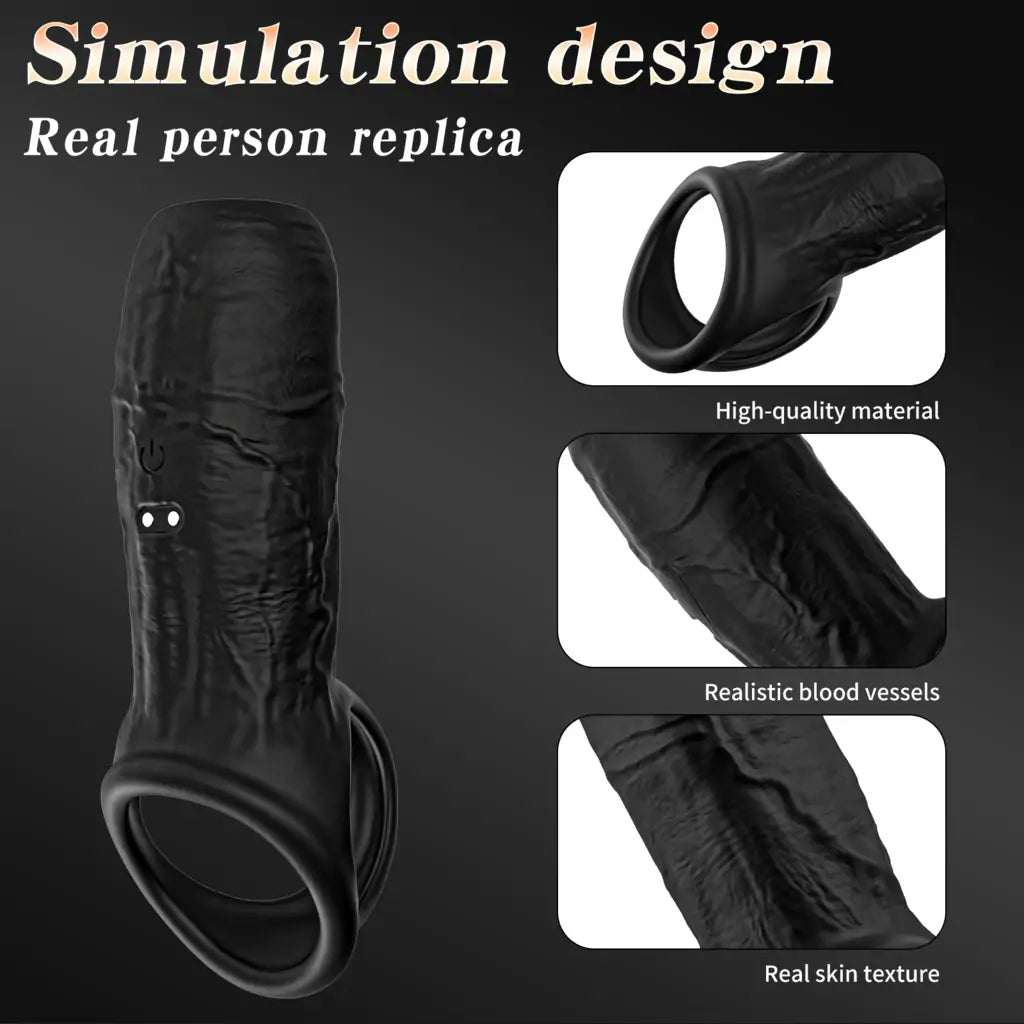 Smart App-Control Vibrating Cock Ring short