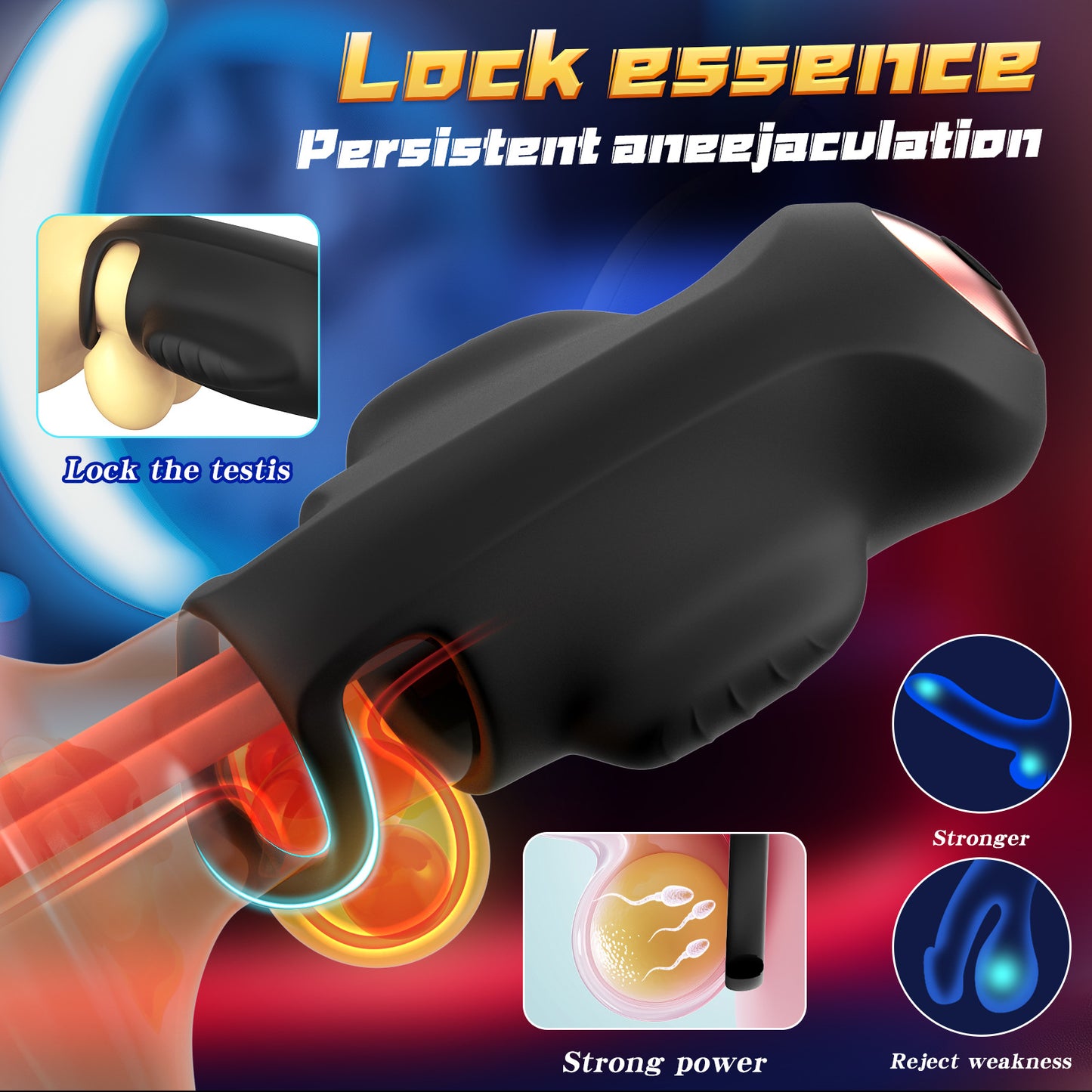 Smart Dual Vibration Penis Ring