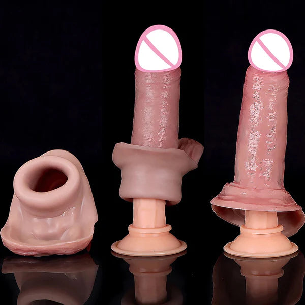 Soft Silicone Glans Sleeve Penis Extender