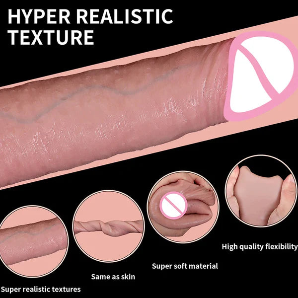 Soft Silicone Glans Sleeve Penis Extender