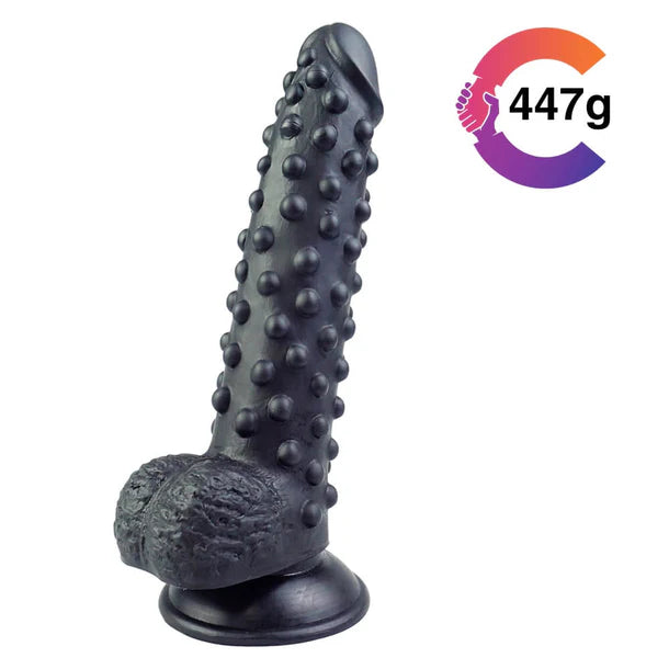 Spiked Realistic Dildo 9.4 Inches