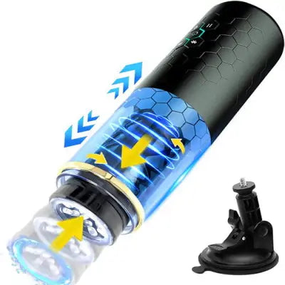 Spinning Pocket Pussy Rotating Masturbator