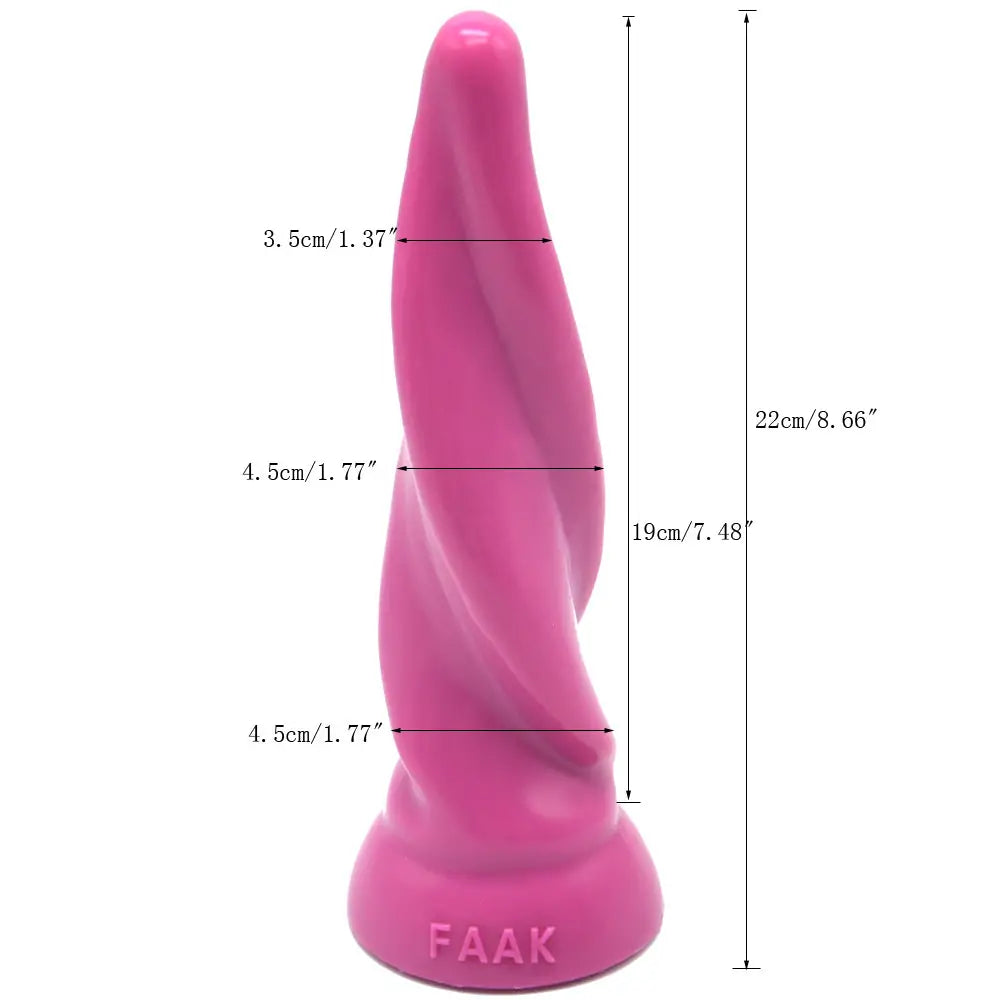 Spiral Twist Drill Dildo