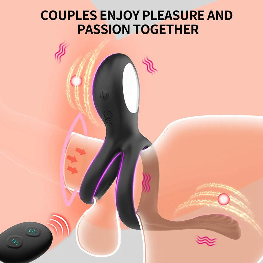 Squid Penis Ring Dual Loop Design