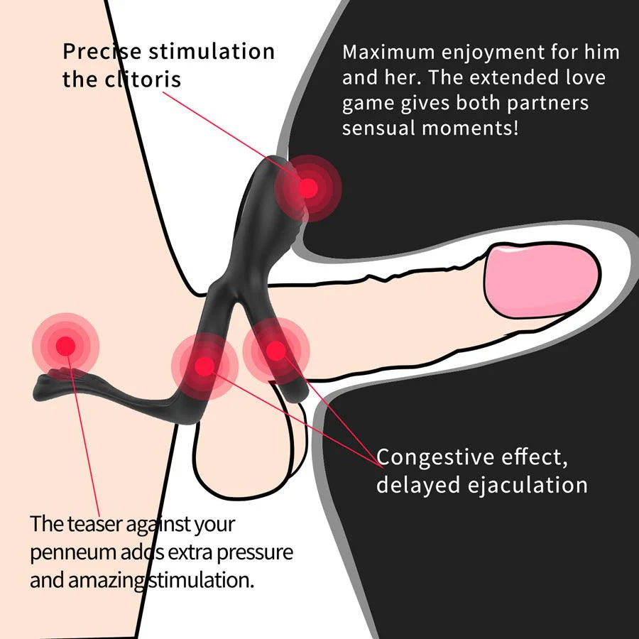 Squid Penis Ring Dual Loop Design