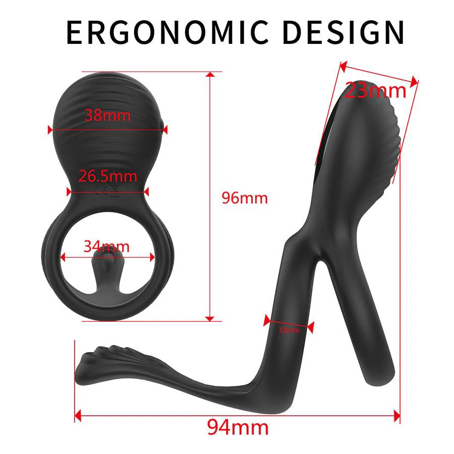 Squid Penis Ring Dual Loop Design
