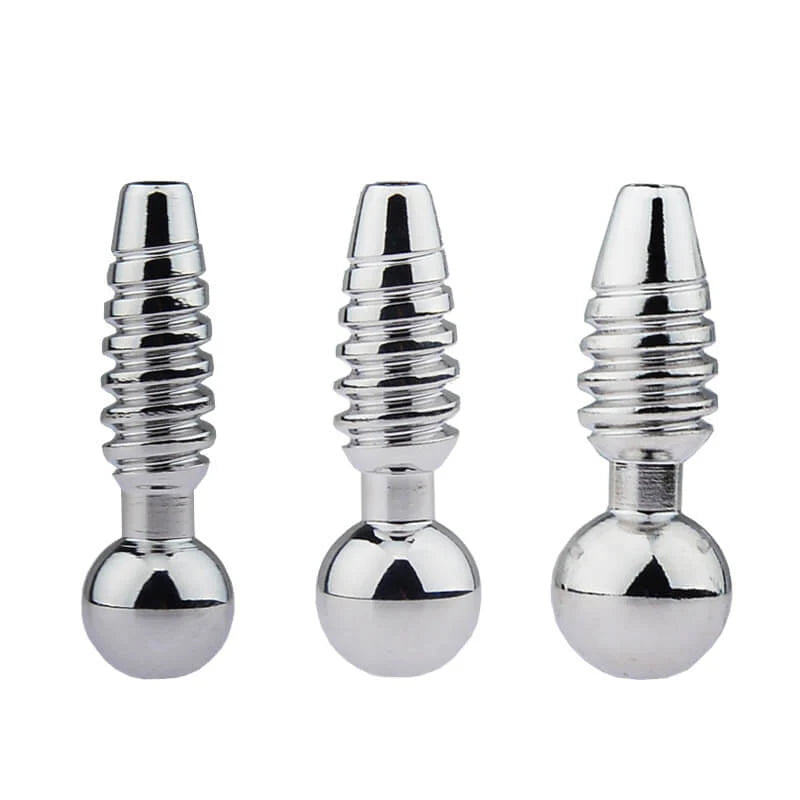 Cumstopper Spiral Male Penis Plug 3 Sizes