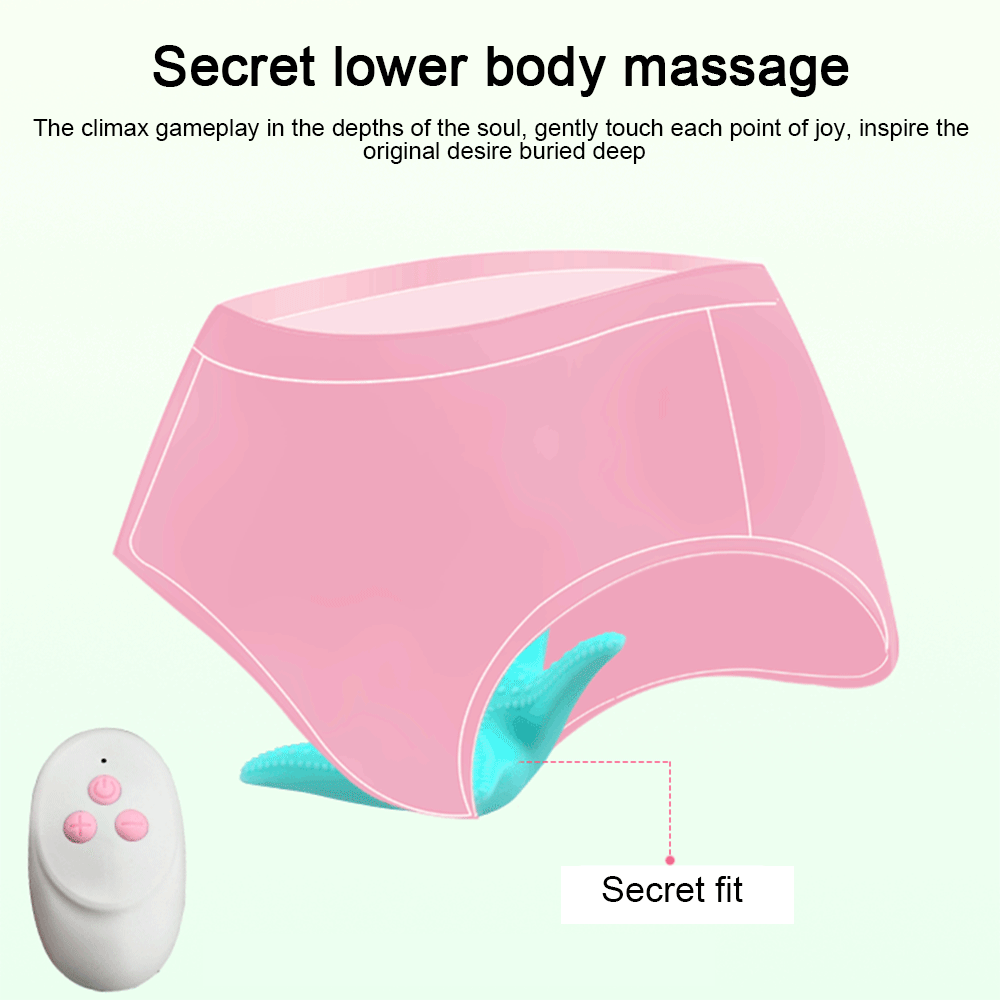 Starfish Vibrator With Remote Control