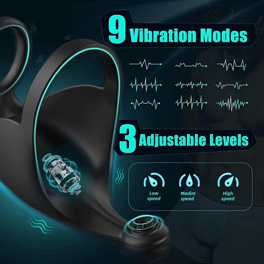 Stingray - Vibrating Testicle Ring App Control