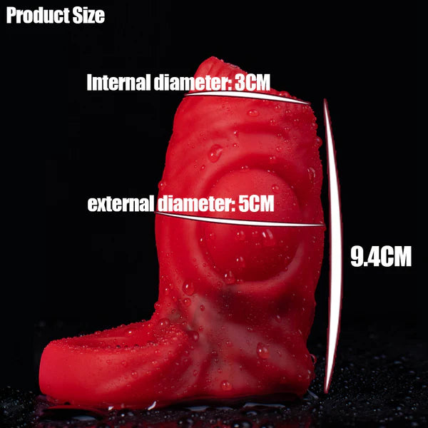 Stretchy Fantasy Penis Sleeve Monster Design