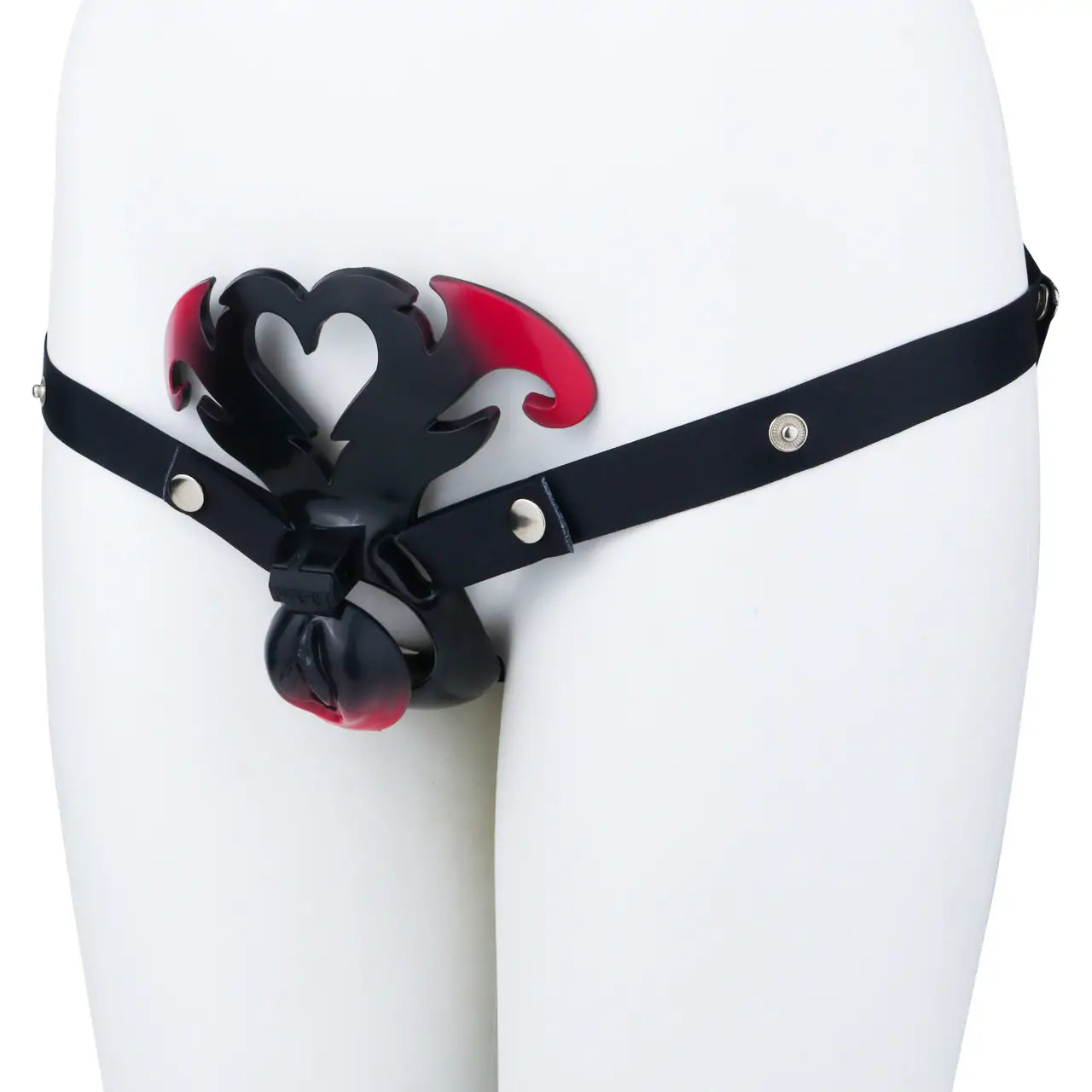Succubus Heart Lockable Chastity Cage