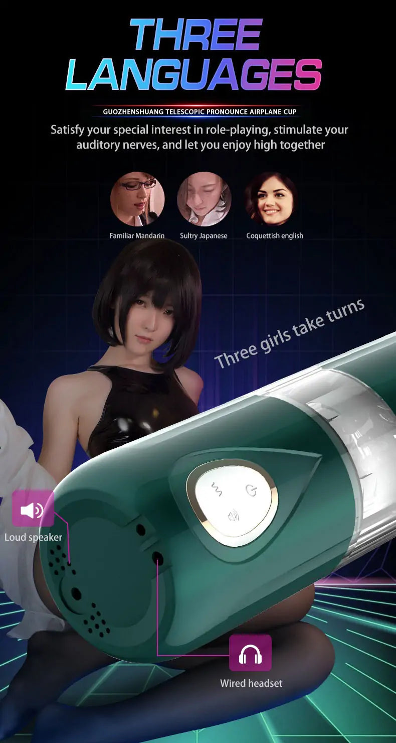 Talking Rotating Automatic Masturbators