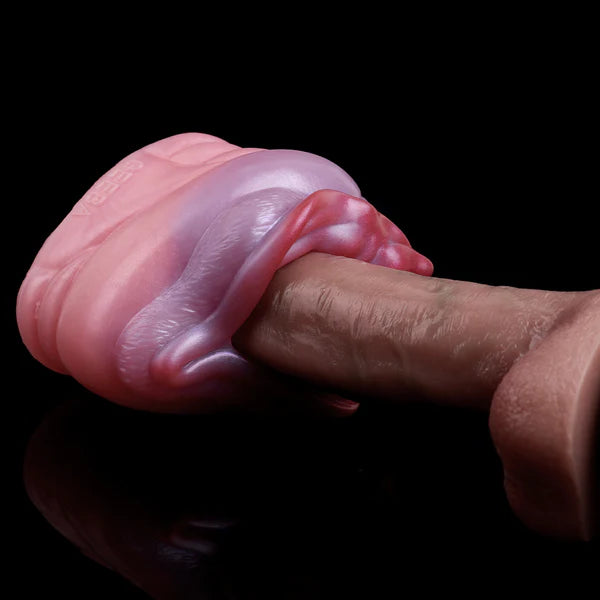 The Blob Monster Vibrating Fantasy Vulva Stroker