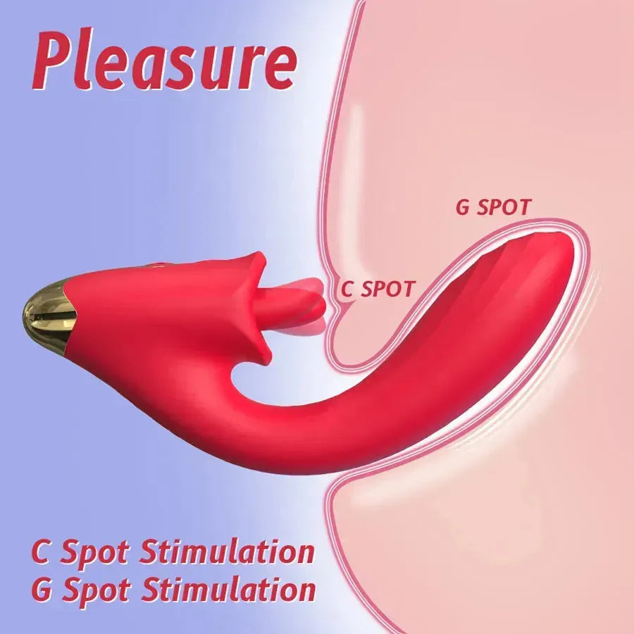 Ticker Licker G Spot Vibrating & Swinging Stimulator