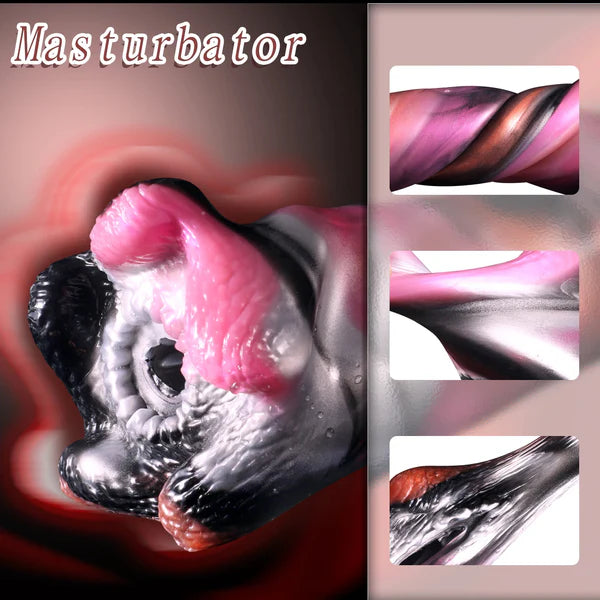 Unicorn Fantasy Monster Pocket Pussy Silicone Masturbator