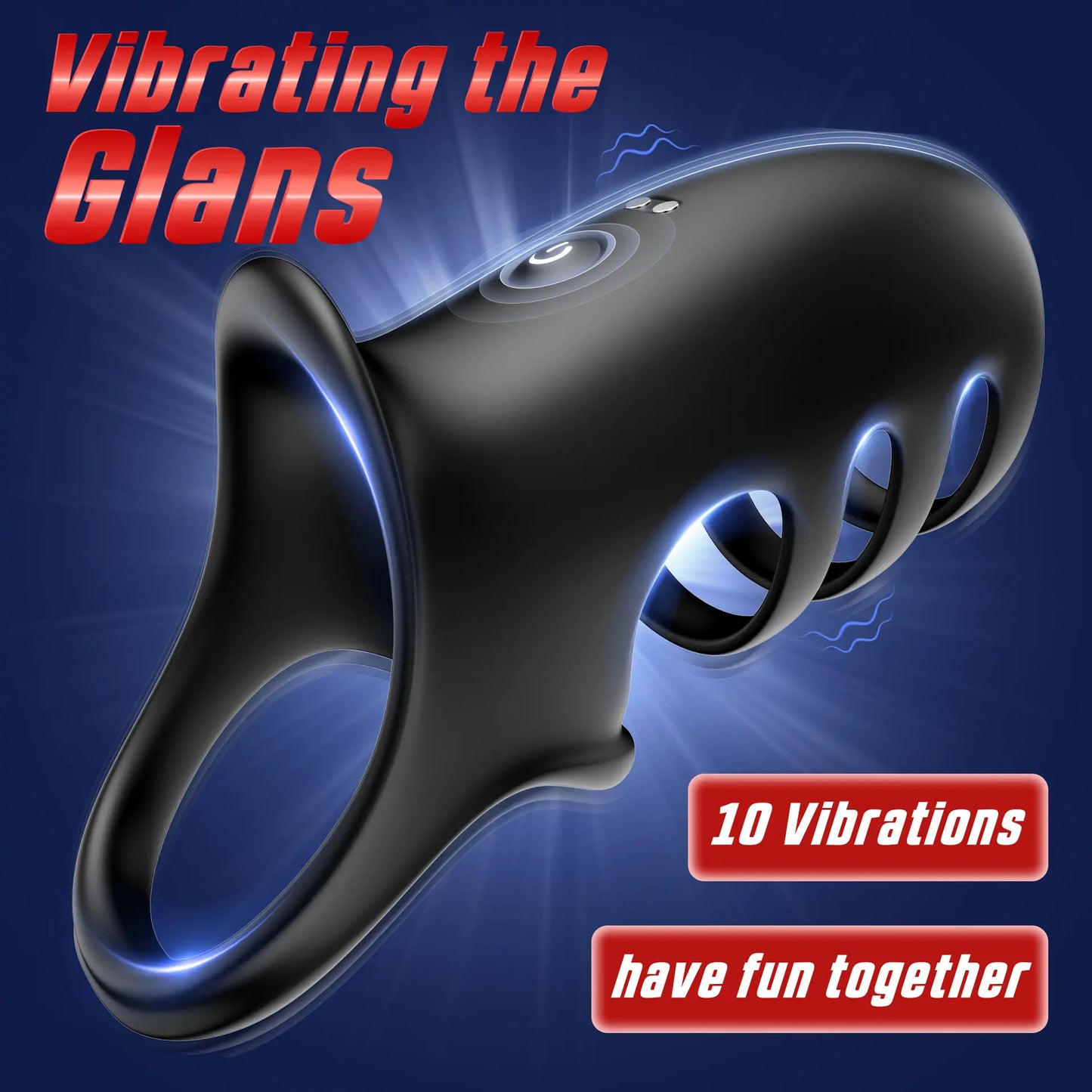 Vibrating Chastity Cage - App Controlled