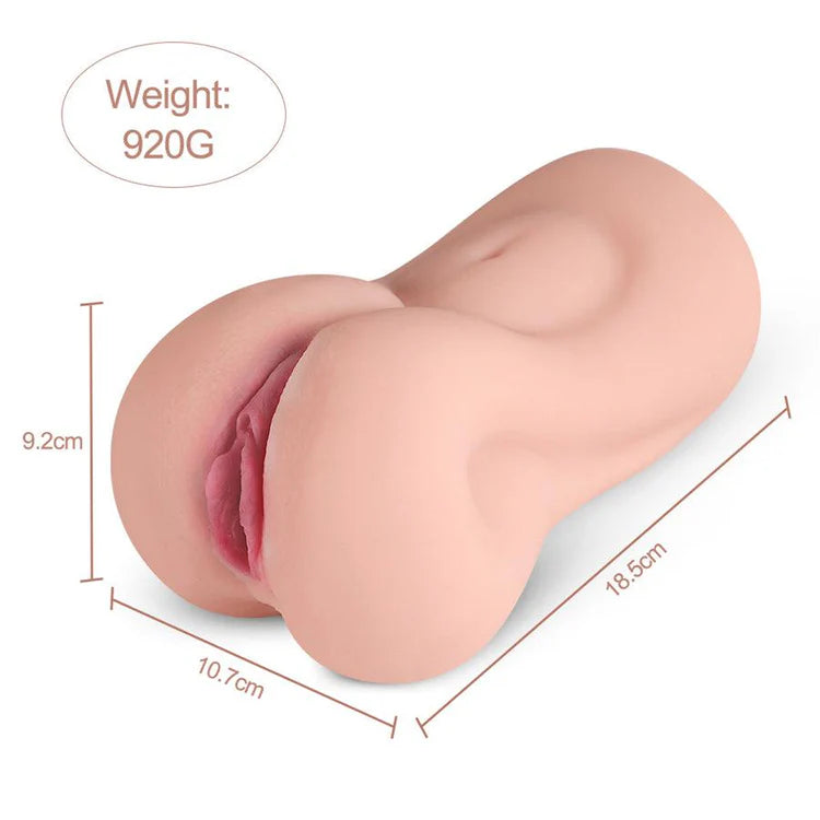 Vibrating Pocket Pussy Realistic Silicone