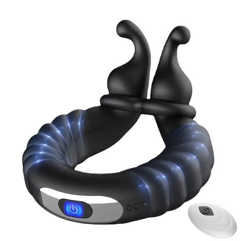 Vibrating Snails Cock Ring for Men with Remote