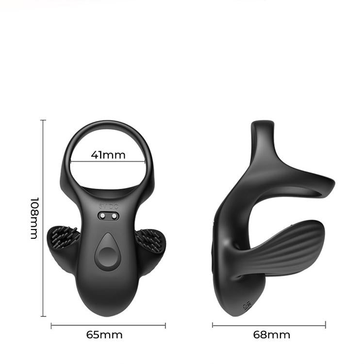 Wearable Cock Ring Wraps Around Balls