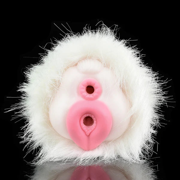 White Furry Kitty - Animal Vaginal Sex Toy for Men anesidora White Furry Kitty - Animal Vaginal Sex Toy for Men anesidora