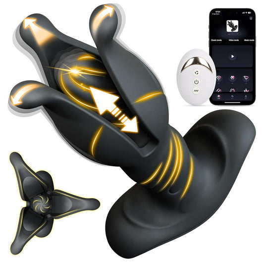 Remote Thrusting Anal Extension Toy