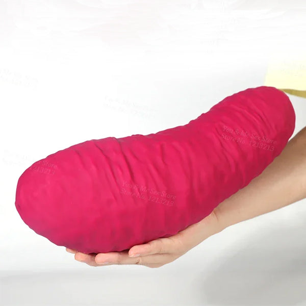 Thick Silicone Rectal Prolapse Butt Plug - Super Soft Anal Dilator Built Anal Toy For Women Men