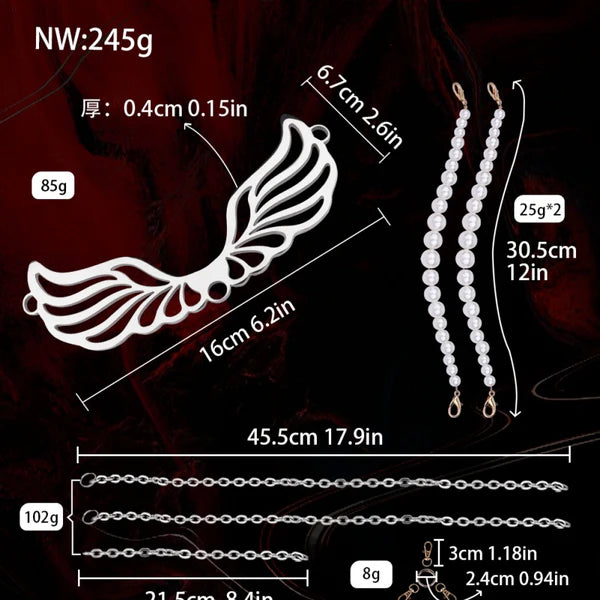 Women’s Pearl Bondage Panties - Clit Stimulator BDSM Toy