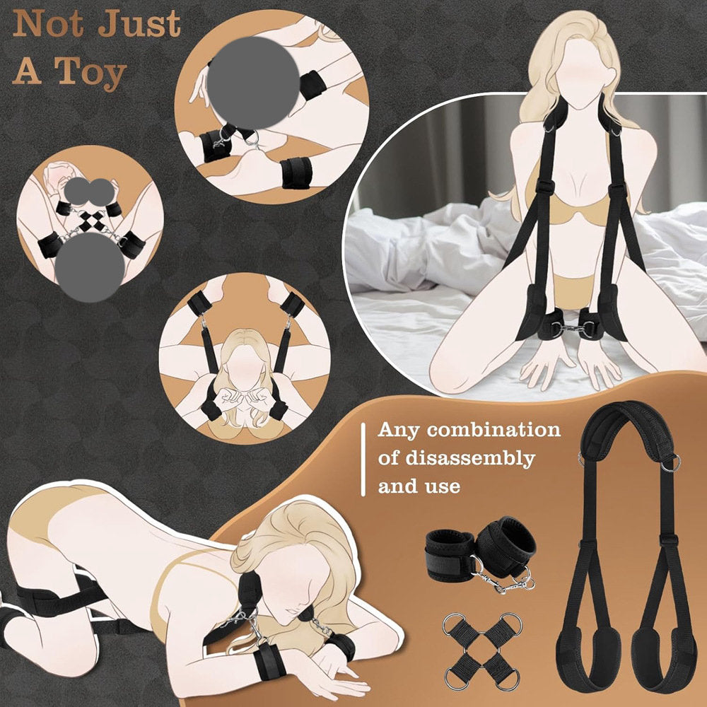Xinghaoya Fabric Split Legs BDSM Gear