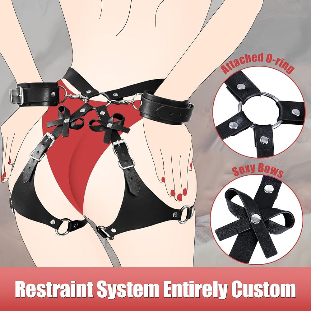 Xinghaoya Leather Wearable Bondage Restraints
