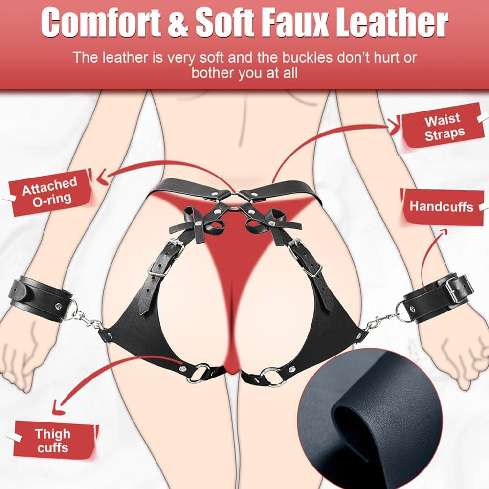 Xinghaoya Leather Wearable Bondage Restraints